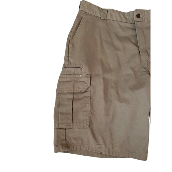 Dickies Khaki Cargo Shorts Men's Size 40 Durable Comfort Casual Short - Picture 2 of 7